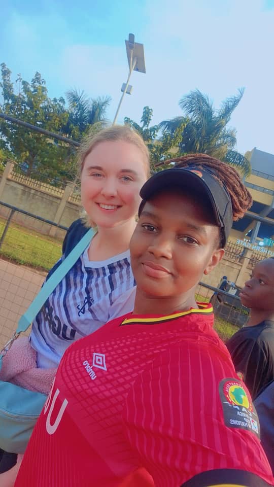 Tatu a charitable travel community visiting the pearl of Africa with a Germany tourist