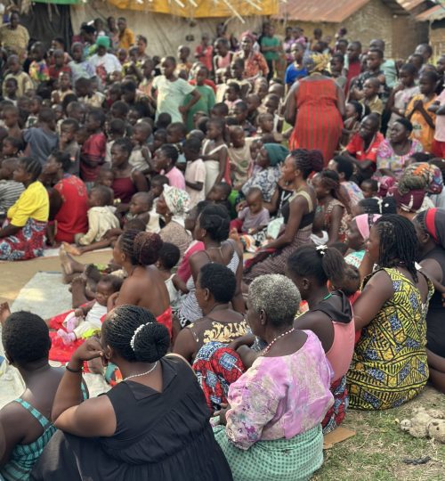 Tatu charity meeting the community in Bundibugyo